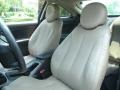 Medium Parchment 2000 Mercury Cougar V6 Interior Color