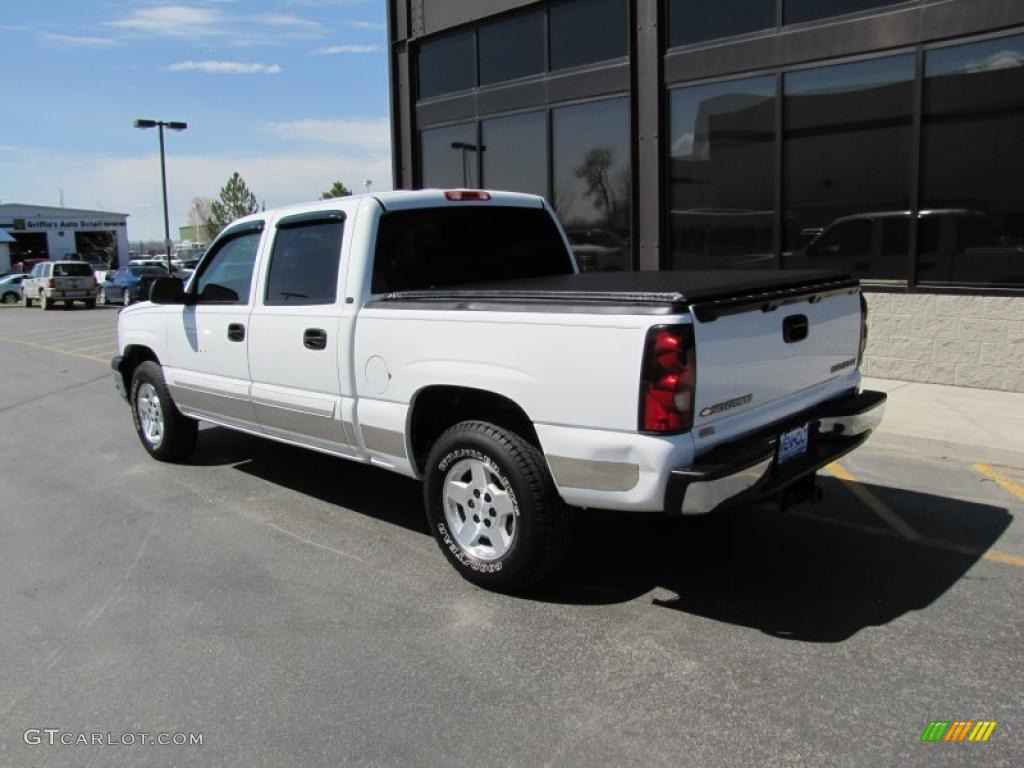 2004 Silverado 1500 LT Crew Cab 4x4 - Summit White / Medium Gray photo #26