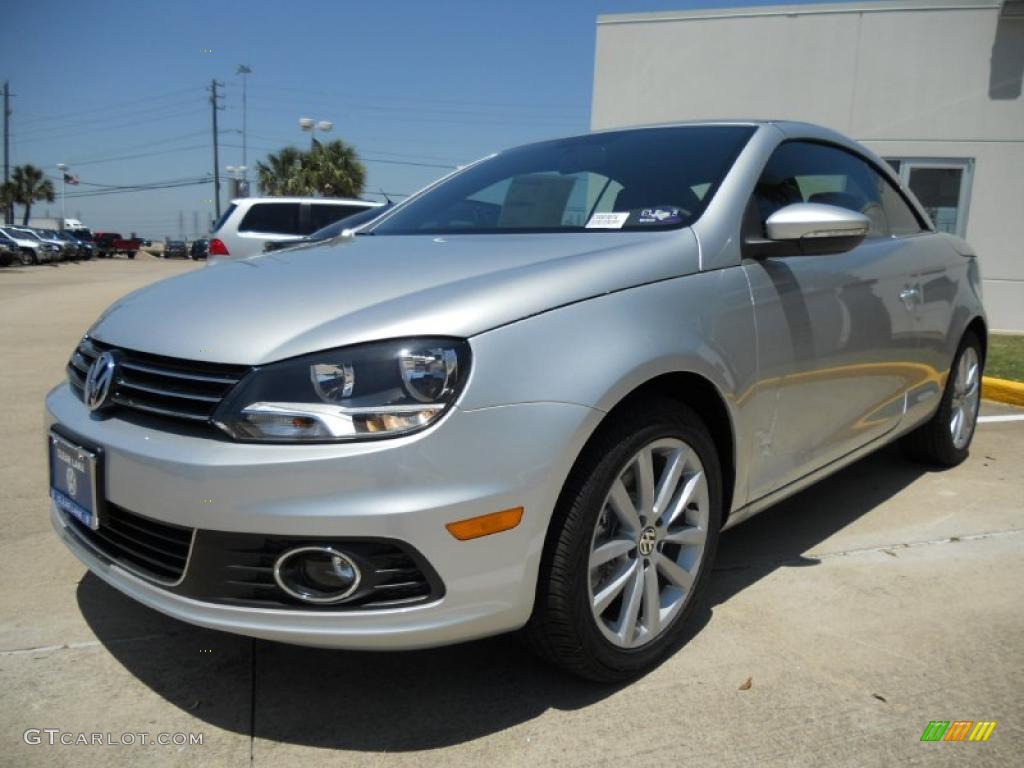 Reflex Silver Metallic 2012 Volkswagen Eos Komfort Exterior Photo #49350043