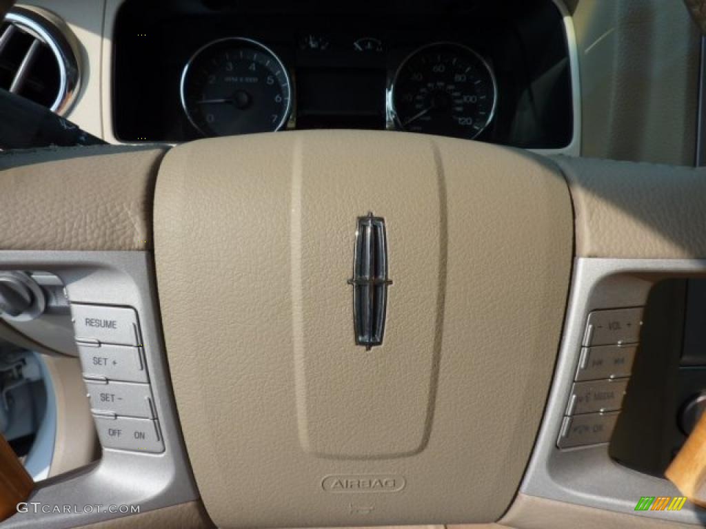 2008 MKZ AWD Sedan - White Suede / Sand photo #19