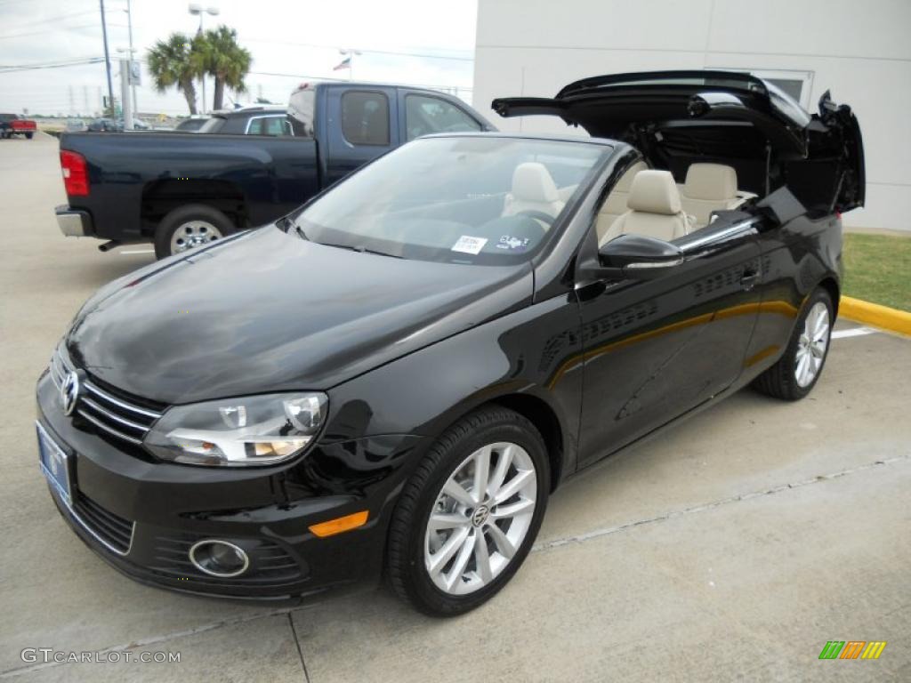 Black 2012 Volkswagen Eos Komfort Exterior Photo #49350934