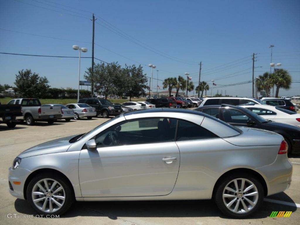 Reflex Silver Metallic 2012 Volkswagen Eos Komfort Exterior Photo #49351081