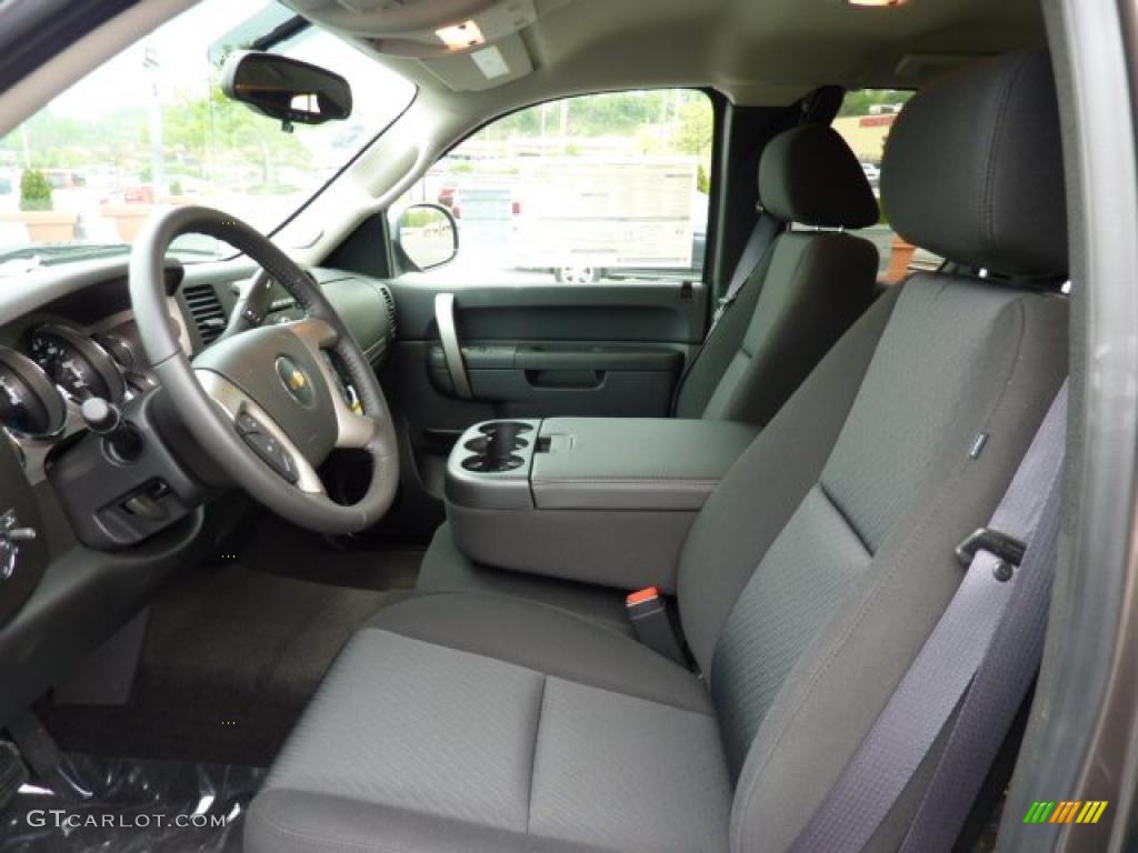 2011 Silverado 1500 LT Extended Cab 4x4 - Mocha Steel Metallic / Ebony photo #7