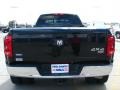 2009 Brilliant Black Crystal Pearl Dodge Ram 3500 Laramie Quad Cab 4x4 Dually  photo #4