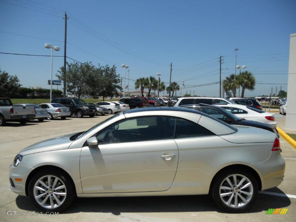 Silver Leaf Metallic 2012 Volkswagen Eos Komfort Exterior Photo #49352041