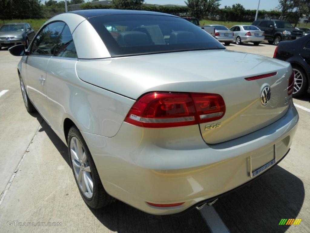 2012 Eos Komfort - Silver Leaf Metallic / Titan Black photo #5