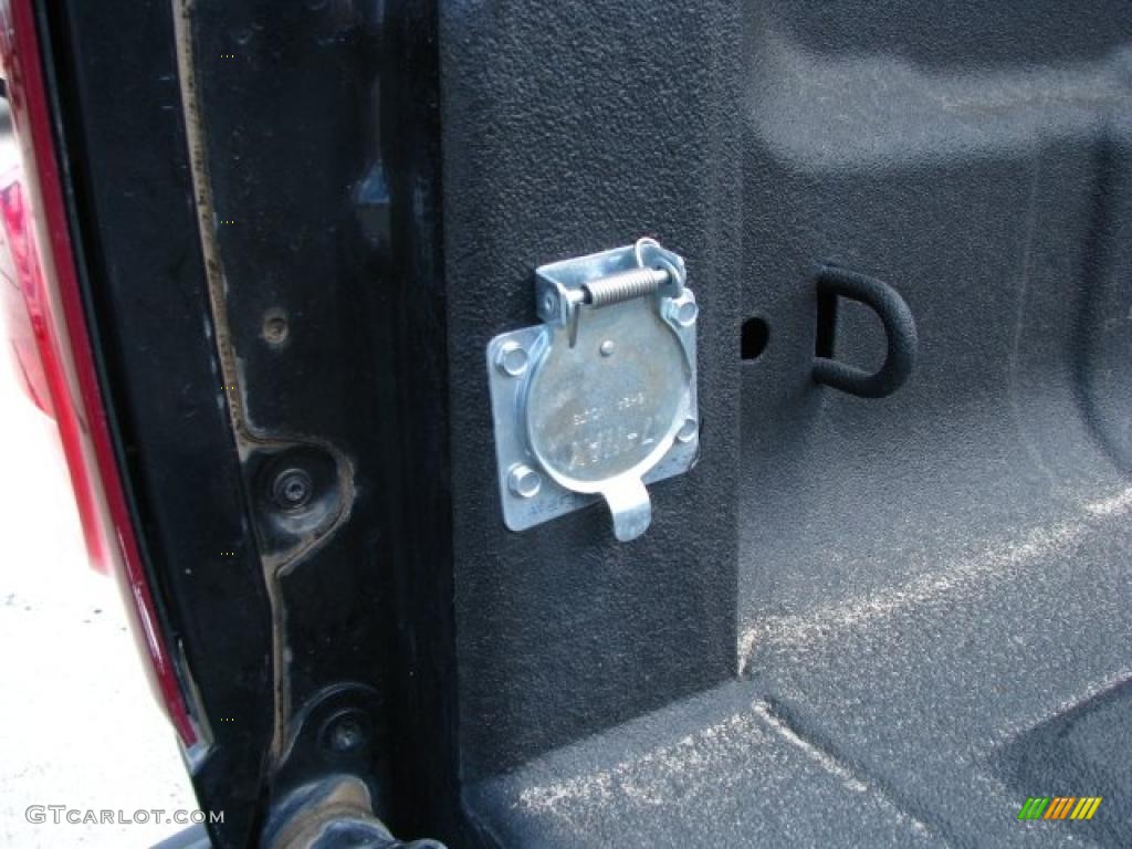2009 Ram 3500 Laramie Quad Cab 4x4 Dually - Brilliant Black Crystal Pearl / Khaki photo #10