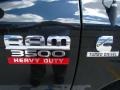 2009 Brilliant Black Crystal Pearl Dodge Ram 3500 Laramie Quad Cab 4x4 Dually  photo #12