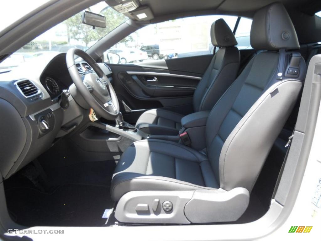 2012 Eos Komfort - Silver Leaf Metallic / Titan Black photo #11