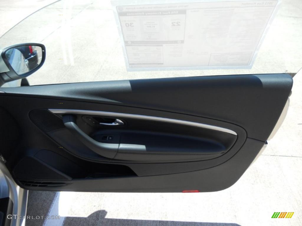 2012 Eos Komfort - Silver Leaf Metallic / Titan Black photo #12