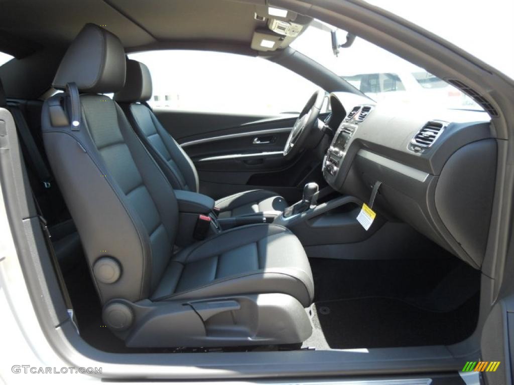 Titan Black Interior 2012 Volkswagen Eos Komfort Photo #49352143