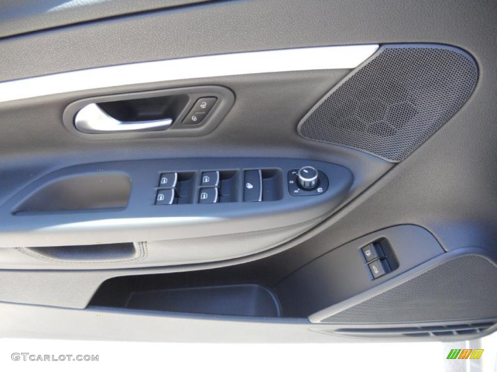 2012 Eos Komfort - Silver Leaf Metallic / Titan Black photo #21