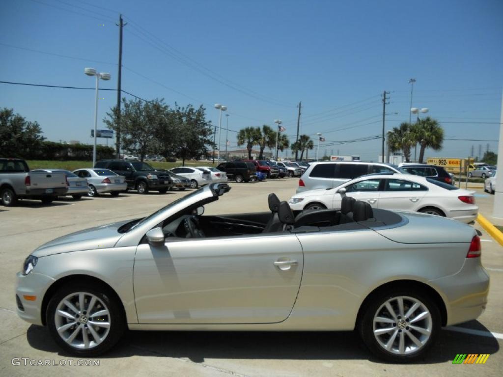Silver Leaf Metallic 2012 Volkswagen Eos Komfort Exterior Photo #49352269