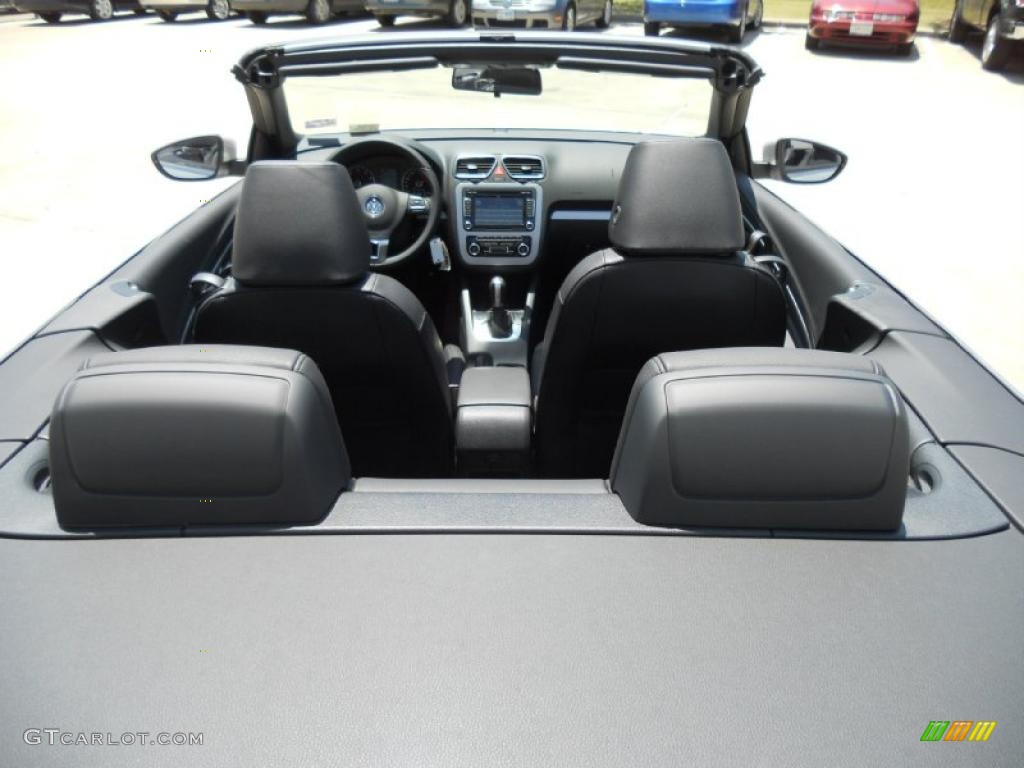 2012 Eos Komfort - Silver Leaf Metallic / Titan Black photo #24