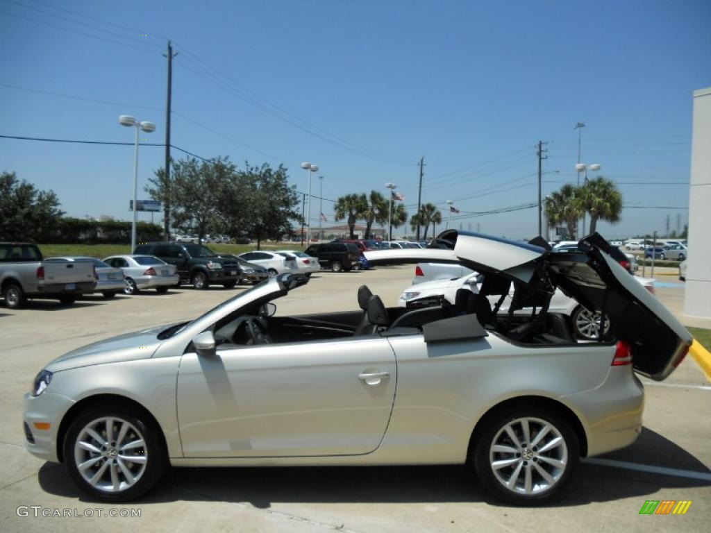 2012 Eos Komfort - Silver Leaf Metallic / Titan Black photo #27