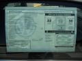 2012 Volkswagen Eos Komfort Window Sticker