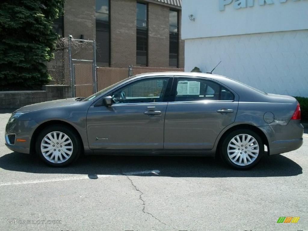 2010 Fusion Hybrid - Sterling Grey Metallic / Charcoal Black photo #8