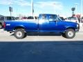1997 Royal Blue Metallic Ford F250 XLT Extended Cab 4x4  photo #6