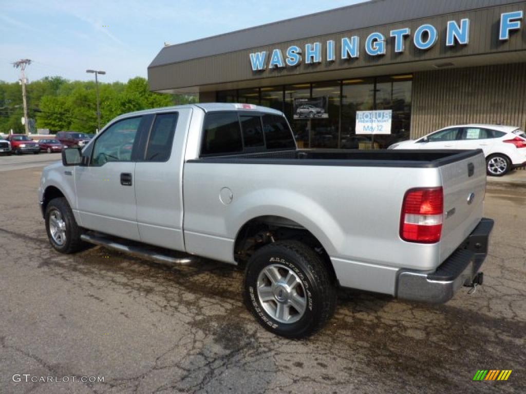 2006 F150 XLT SuperCab 4x4 - Silver Metallic / Medium Flint photo #2