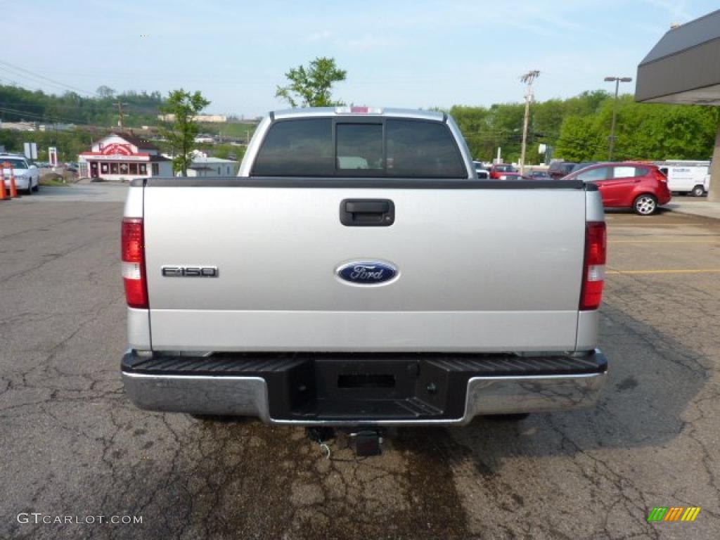 2006 F150 XLT SuperCab 4x4 - Silver Metallic / Medium Flint photo #3
