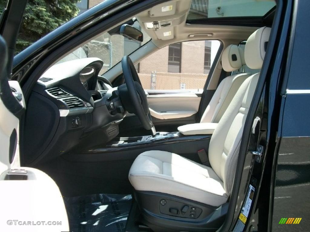 Oyster Interior 2011 BMW X5 xDrive 50i Photo #49354093
