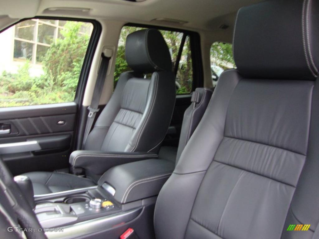 Ebony/Ebony Interior 2009 Land Rover Range Rover Sport Supercharged Photo #49354708