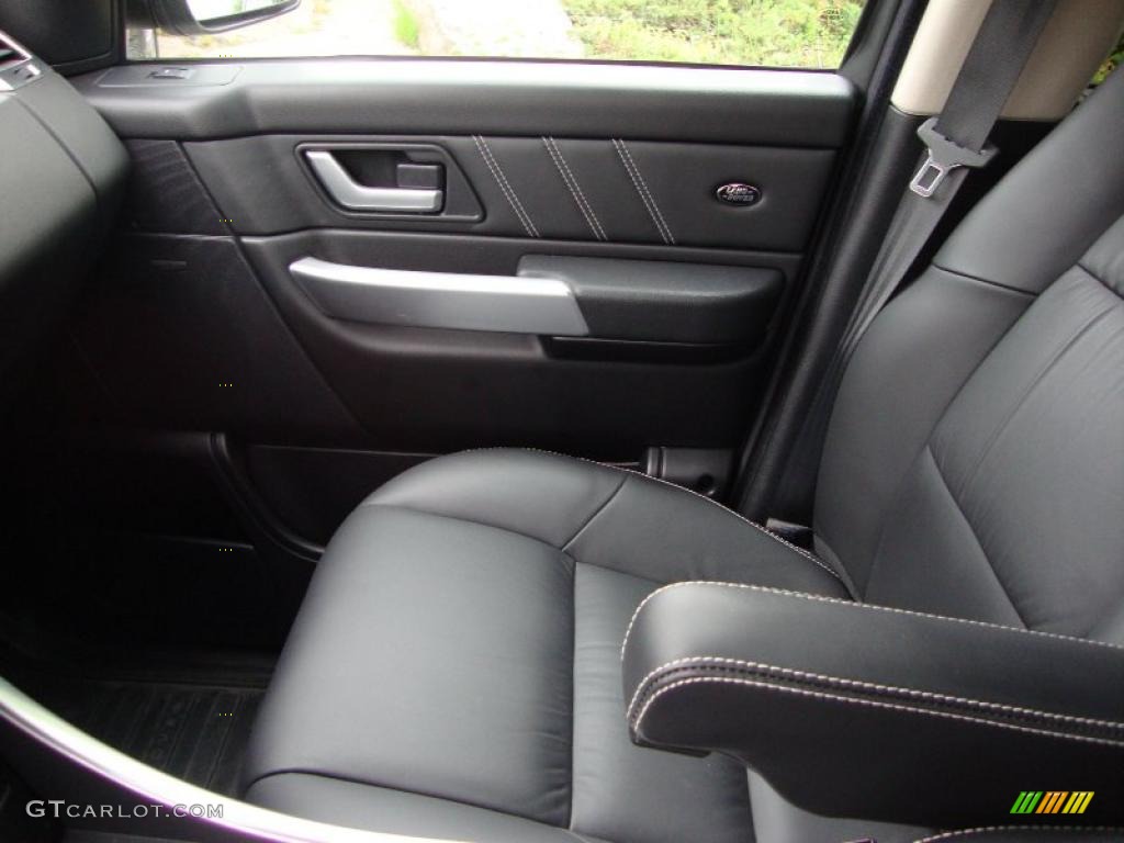 Ebony/Ebony Interior 2009 Land Rover Range Rover Sport Supercharged Photo #49354717