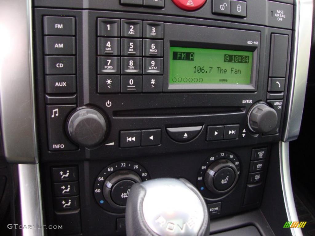 2009 Land Rover Range Rover Sport Supercharged Controls Photo #49354822