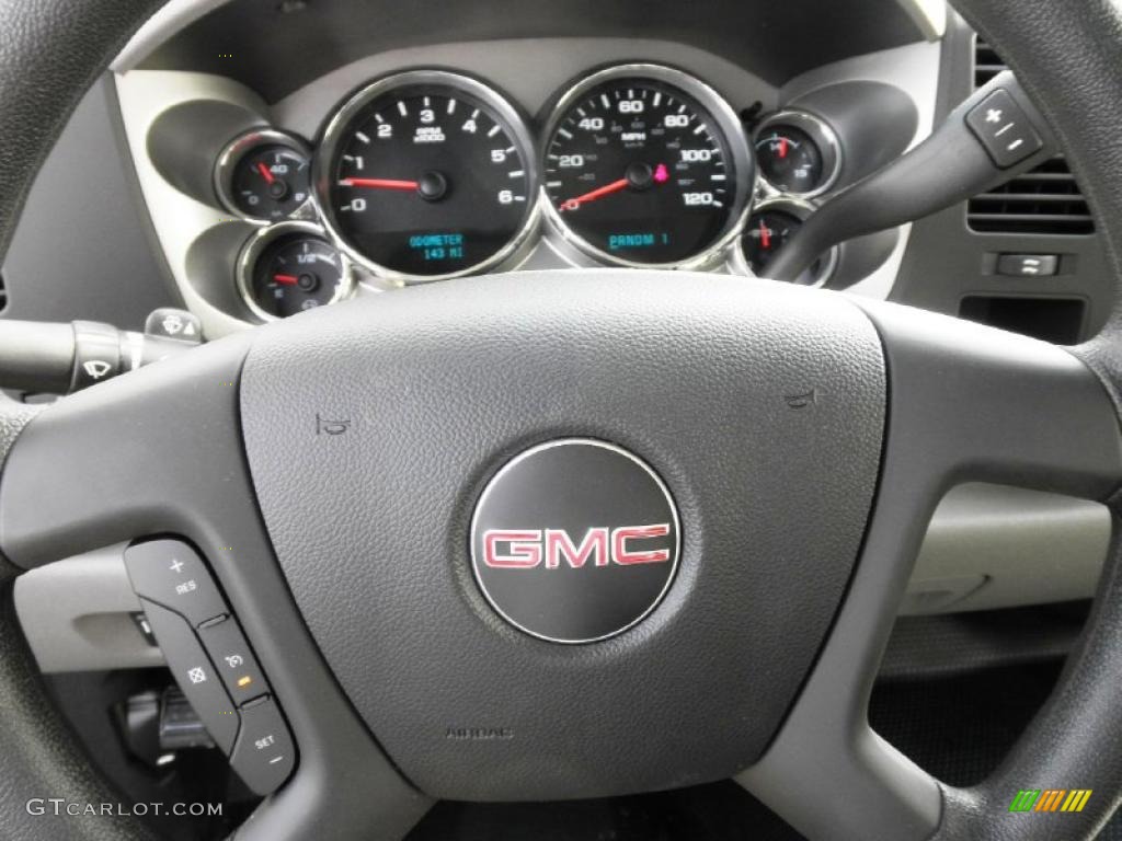 2011 GMC Sierra 3500HD Work Truck Crew Cab Utility Truck Steering Wheel Photos