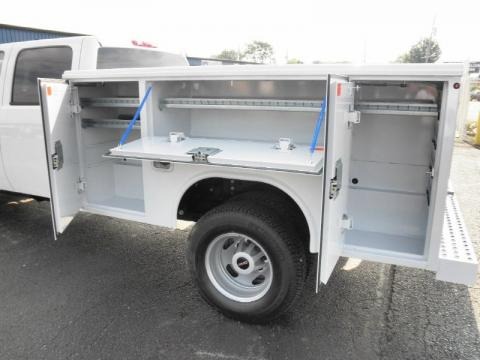 2011 GMC Sierra 3500HD Work Truck Crew Cab Utility Truck Data, Info and Specs
