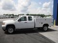 2011 Summit White GMC Sierra 2500HD Work Truck Extended Cab 4x4 Commercial  photo #4