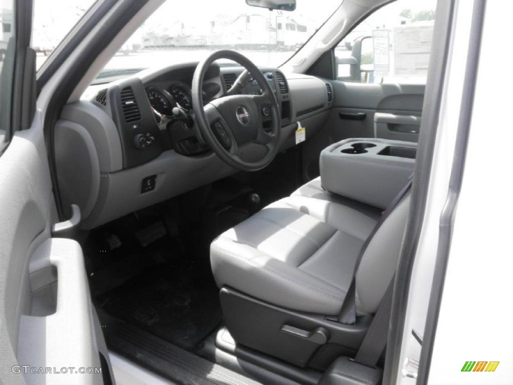 2011 Sierra 2500HD Work Truck Extended Cab 4x4 Commercial - Summit White / Dark Titanium photo #5