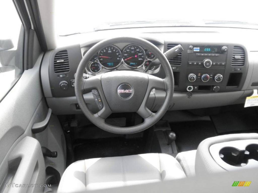 2011 GMC Sierra 2500HD Work Truck Extended Cab 4x4 Commercial Dashboard Photos