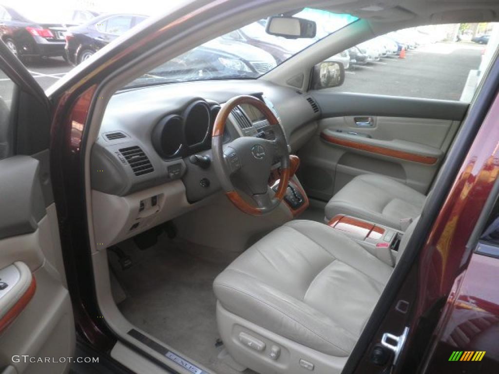 Ivory Interior 2008 Lexus RX 350 Photo #49356427