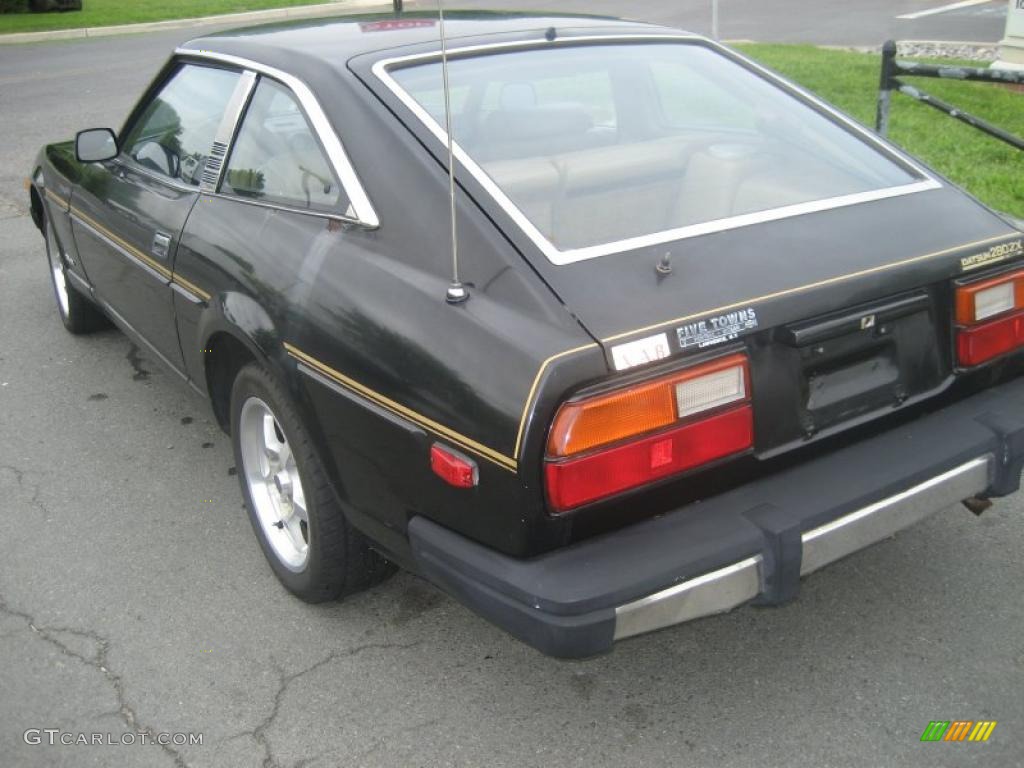 1980 280ZX Fastback - Black / Beige photo #8