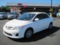 2011 Super White Toyota Corolla LE  photo #1