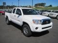 Super White 2011 Toyota Tacoma SR5 PreRunner Access Cab Exterior