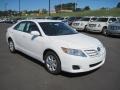 2011 Super White Toyota Camry LE  photo #7