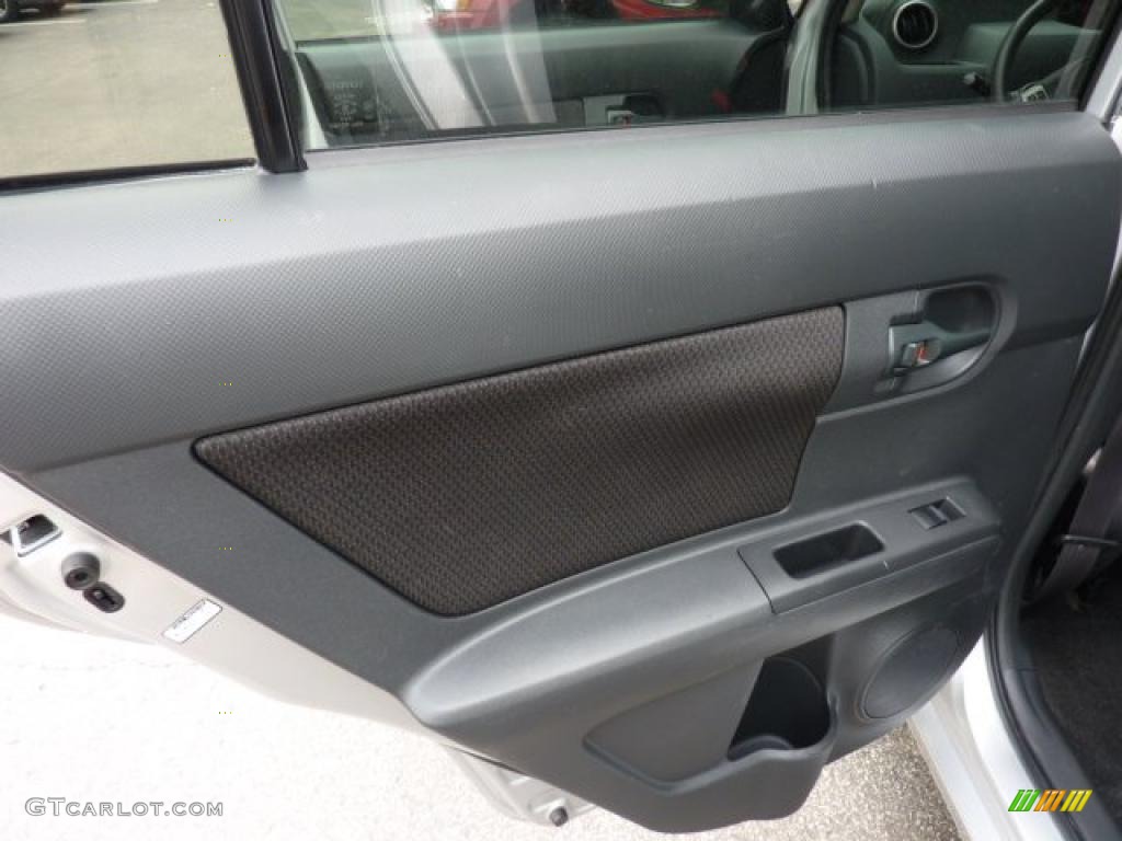 2008 Scion xB Standard xB Model Dark Gray Door Panel Photo #49358626