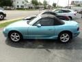 Crystal Blue Metallic 2002 Mazda MX-5 Miata Roadster Exterior