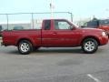 2002 Molten Lava Red Pearl Nissan Frontier XE King Cab  photo #2