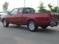 2002 Molten Lava Red Pearl Nissan Frontier XE King Cab  photo #4