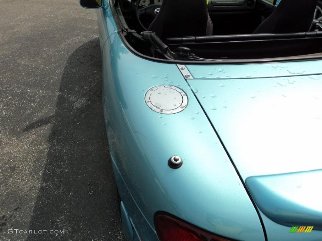 2002 MX-5 Miata Roadster - Crystal Blue Metallic / Black photo #16