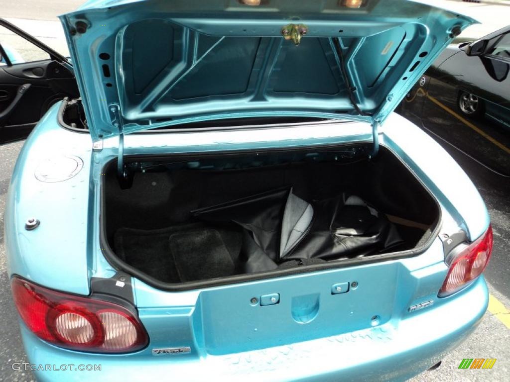 2002 MX-5 Miata Roadster - Crystal Blue Metallic / Black photo #21