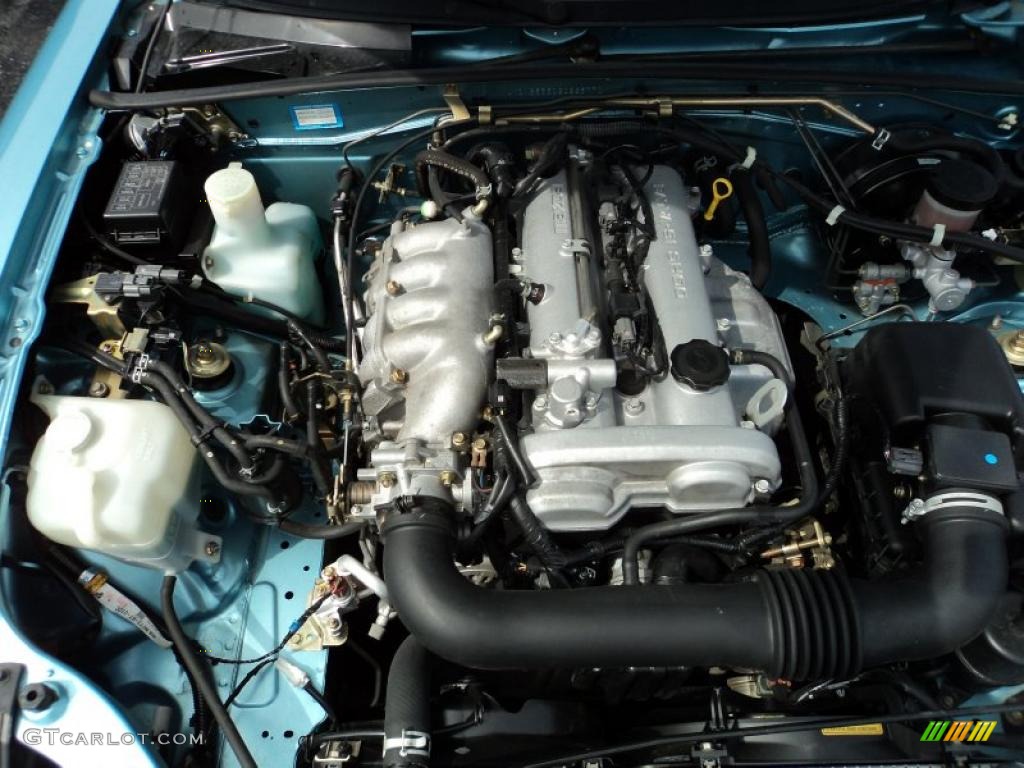 2002 Mazda MX-5 Miata Roadster 1.8 Liter DOHC 16-Valve 4 Cylinder Engine Photo #49360507