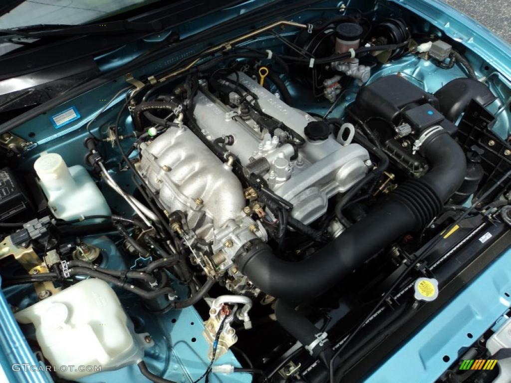 2002 Mazda MX-5 Miata Roadster 1.8 Liter DOHC 16-Valve 4 Cylinder Engine Photo #49360513