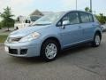 2010 Arctic Blue Metallic Nissan Versa 1.8 S Hatchback  photo #7