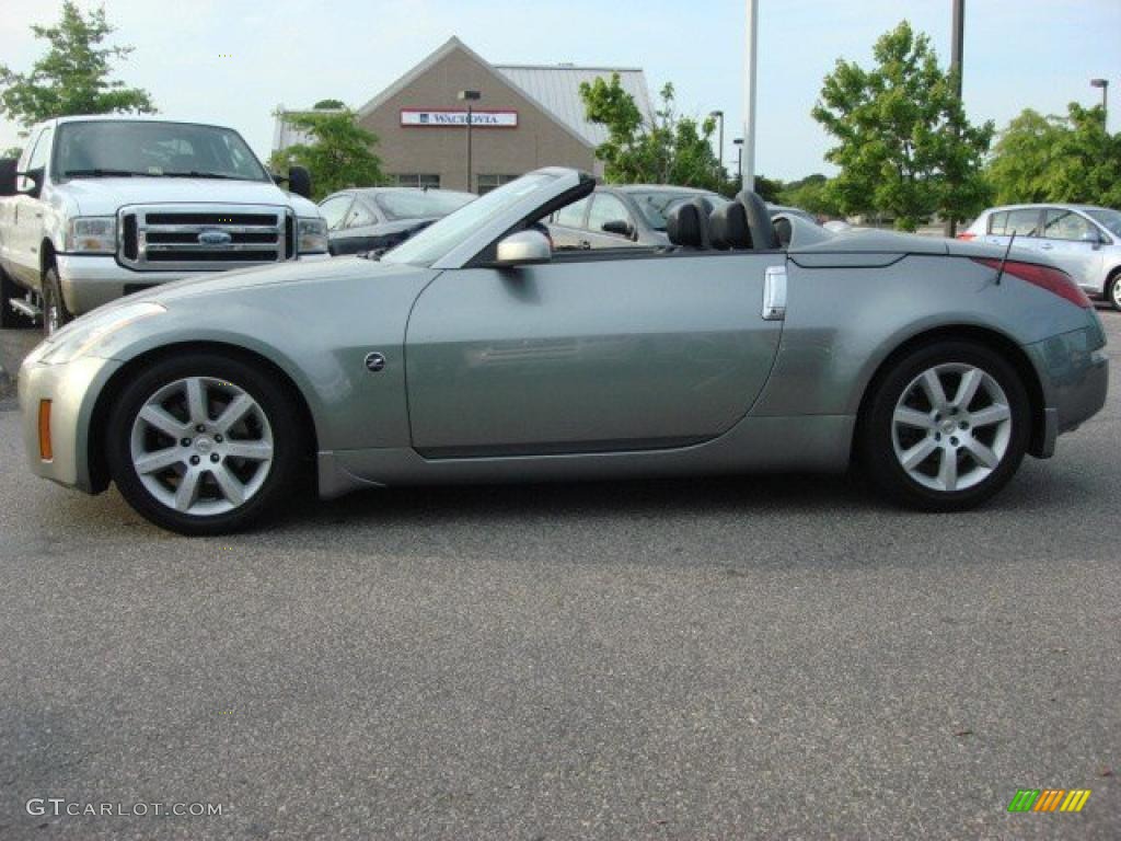 2005 350Z Touring Roadster - Silverstone Metallic / Charcoal photo #6