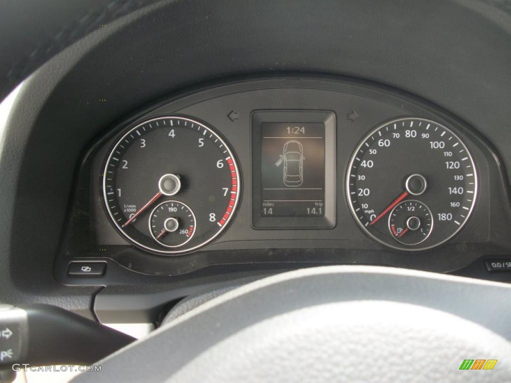 2012 Volkswagen Eos Komfort Gauges Photo #49362152