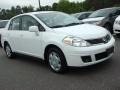 2008 Fresh Powder White Nissan Versa 1.8 S Sedan  photo #6